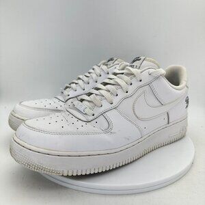 Nike Air Force 1 07 LV8 Drew League Men Size 13 Shoes White Black CZ4272-100